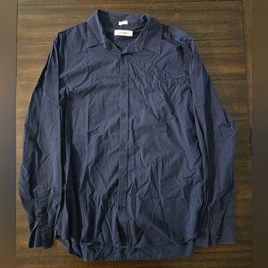 Calvin Klein Striped Dark Blue Shirt